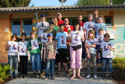 Obligatorisches Gruppenfoto