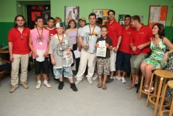 Siegerehrung Mario-Kart-Turnier